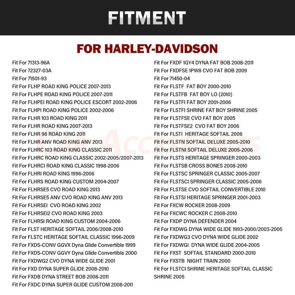 Interruptor de llave de encendido para Harley-Davidson FLHRI ROAD KING SOFTAIL DYNA 71313-96A Foto 2 de 4