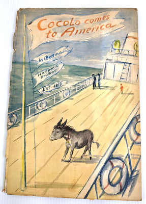 COCOLO Comes to America Bettina Ehrlich 1949 1ST Ed Mid Century Art