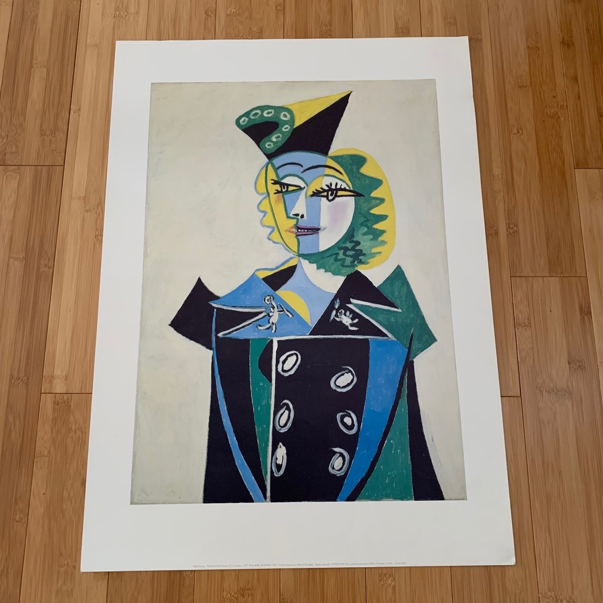 Pablo PICASSO Portrait de Rush Eluard Rare IKEA Exculsive 1990s