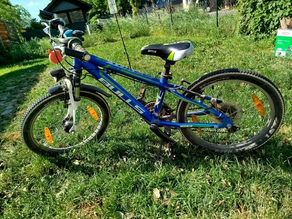 Kinder Fahrrad Bulls 20 Zoll Blau Grün