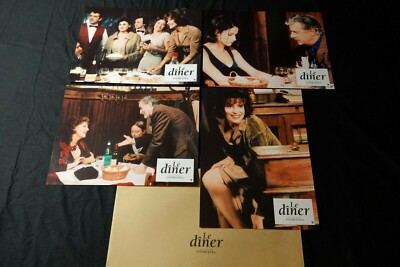 LE DINER Fanny Ardant Ettore Scola Spiel Fotos Kino Lobby Cards 