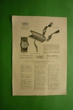 Rolex Watch Pastel Model 8413 Rubies 1954 Advertisement 1 Page