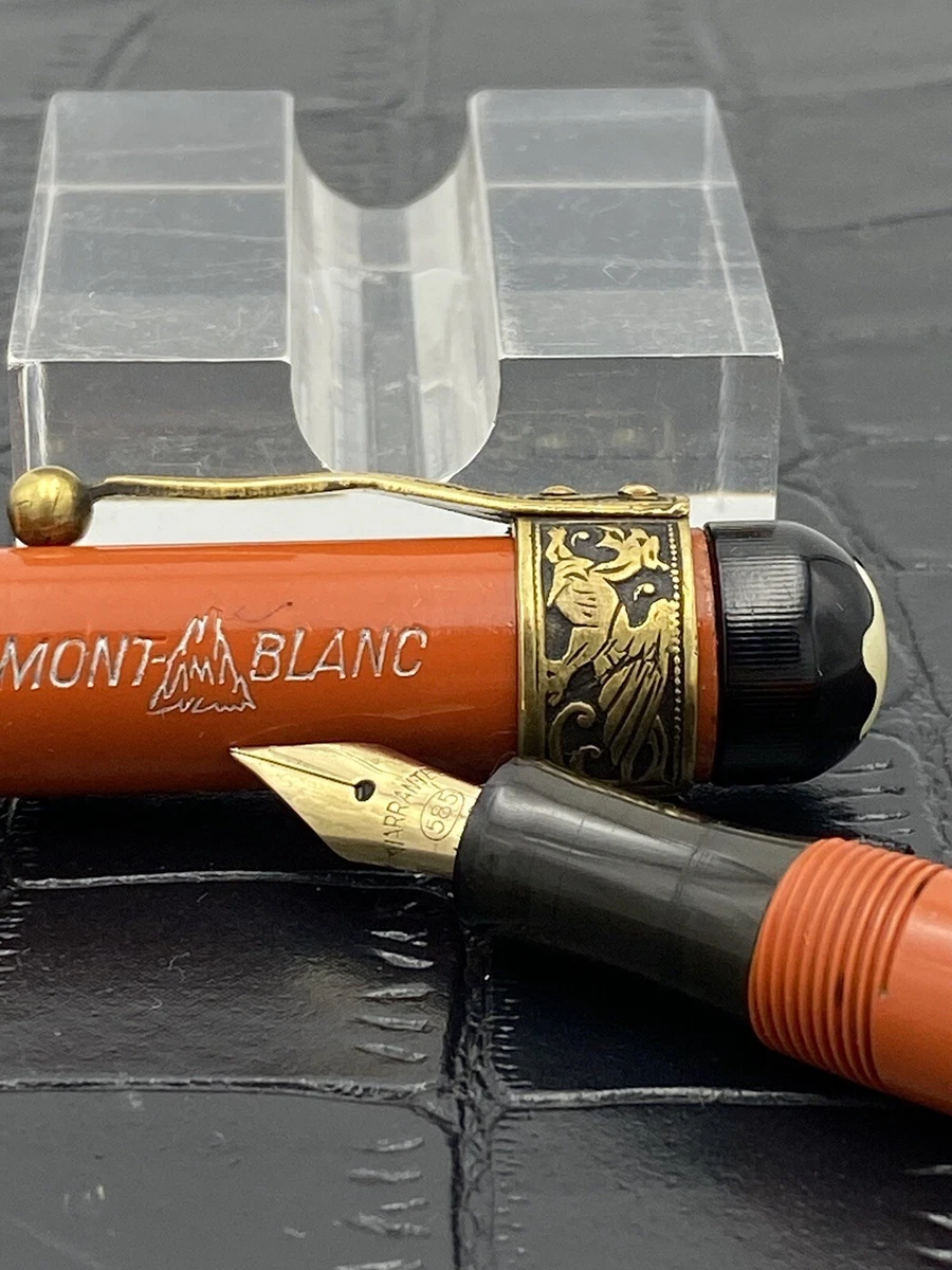 Vintage Mont Blanc 1930s Art Deco Fountain pen | eBay