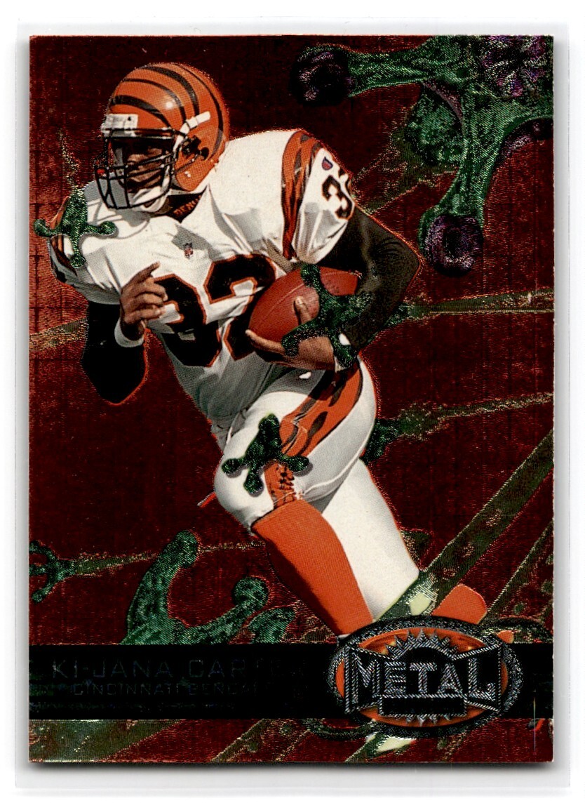 1997 Metal Universe Ki-Jana Carter Cincinnati Bengals #77