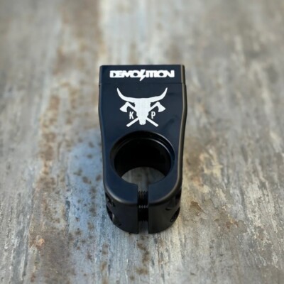 DEMOLITION BMX KEVIN PERAZA BICYCLE STEM BLACK LIMITED