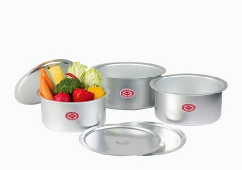 Thai Traditional Crocodile Brand Aluminum Cooking Pot & Lid Large Size 36-45 cm - Picture 29 of 36