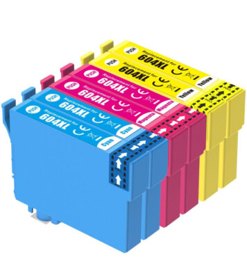 Xp 3200 Ink 6 Ink Cartridges 604xl fits Epson XP-2200 XP-2205 XP-3200 XP3200 XP3205 ...