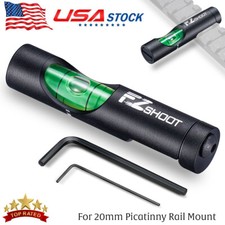 Spirit Bubble Level Tool Anti-cant Scope Leveling Kit - Fits 20mm Picatinny Rail