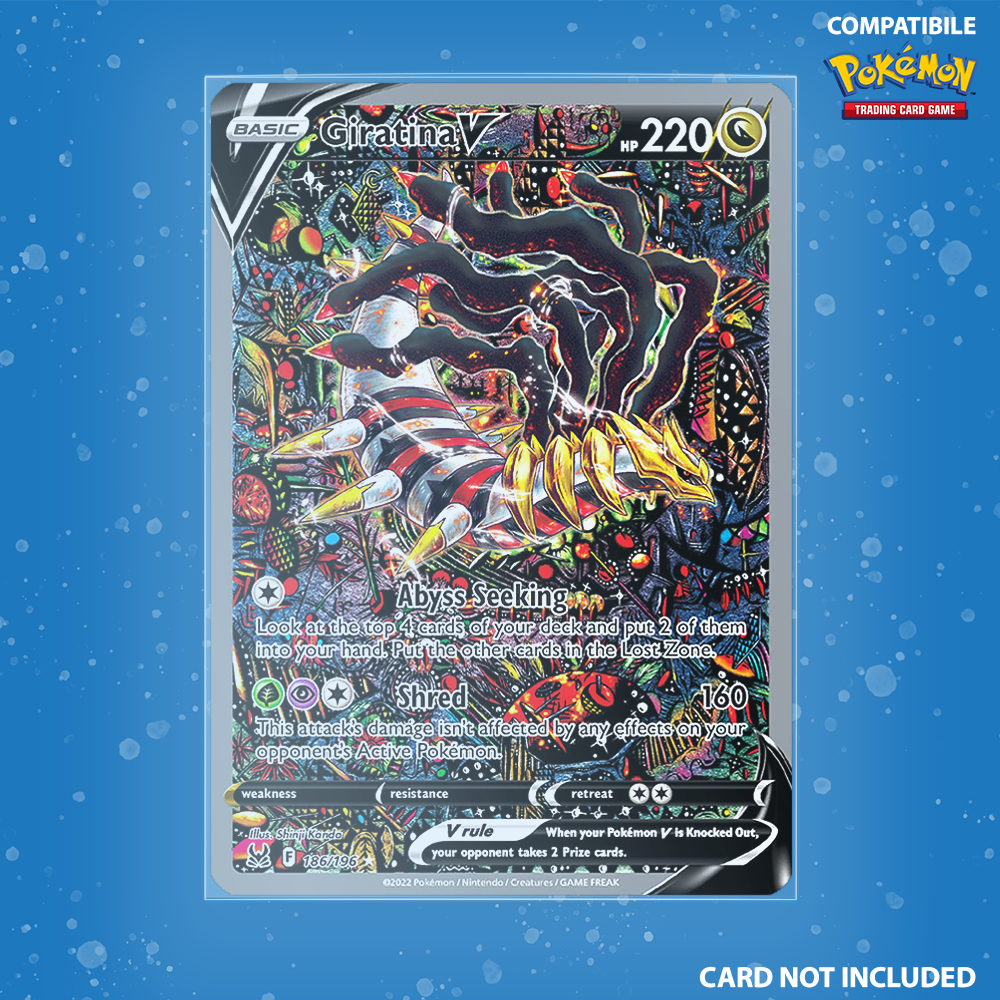 Collectors King Card Sleeves Magic – 600 Bustine Protettive Standard Trasparenti Compatibili Adatte per Carte da Gioco Pokemon Go Gx Ex, MTG, One Piece OP 6 Pacchetti da 100Pz