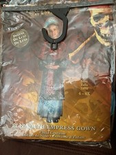 Pirates of the caribbean Elizabeth Empress gown costume child size 4-6x