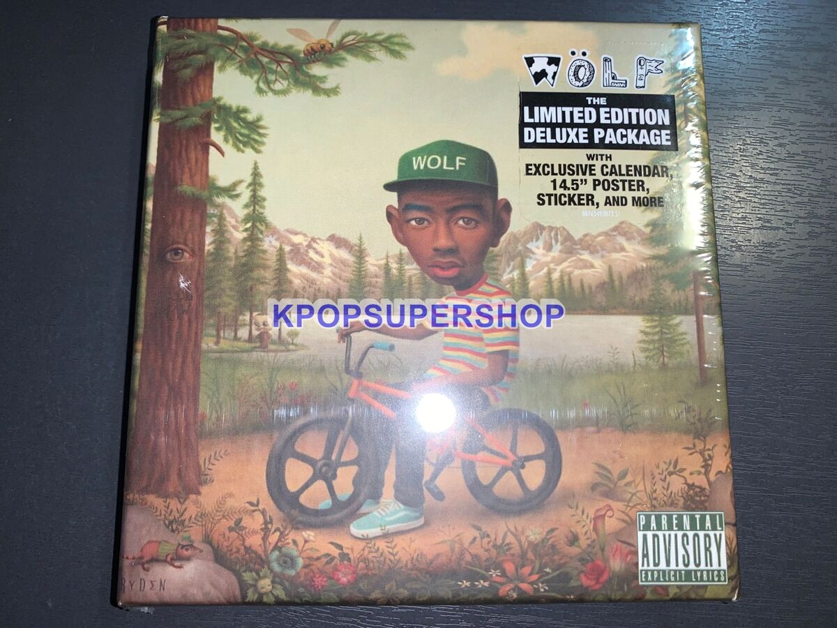 Tyler the Creator Album Wolf Deluxe Edition CD Poster Patch Tyler the Creator Album Wolf Deluxe Edition CD Poster Patch