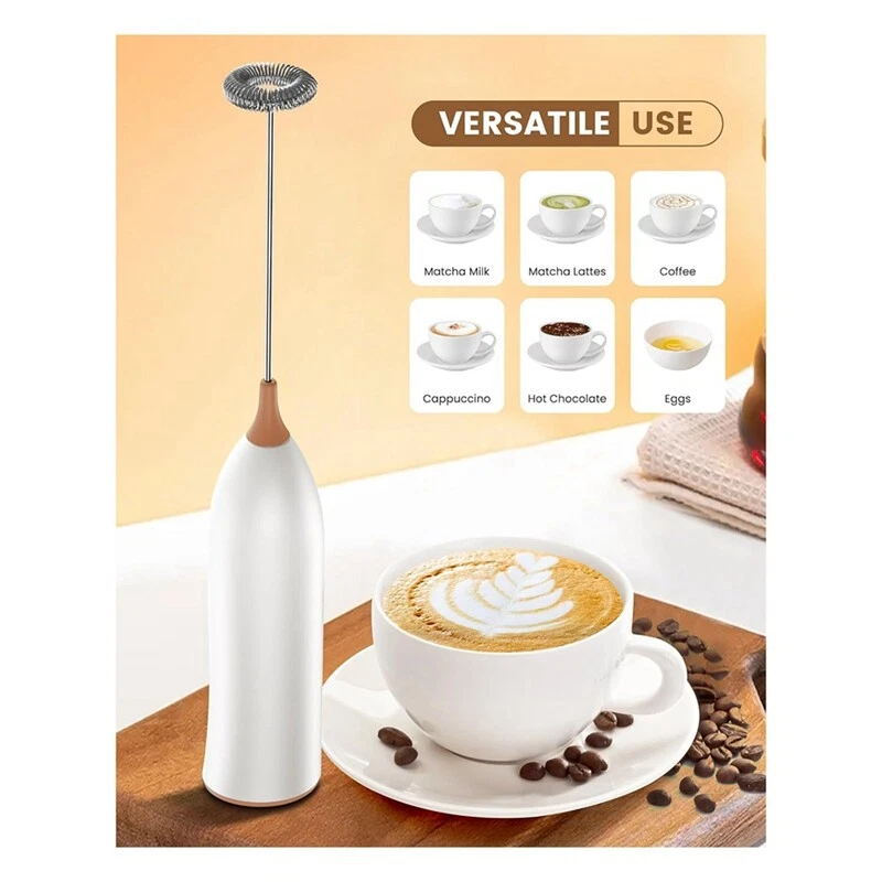 Milk Frother Rechargeable, Rechargeable Milk Frother Handheld Powerful8506