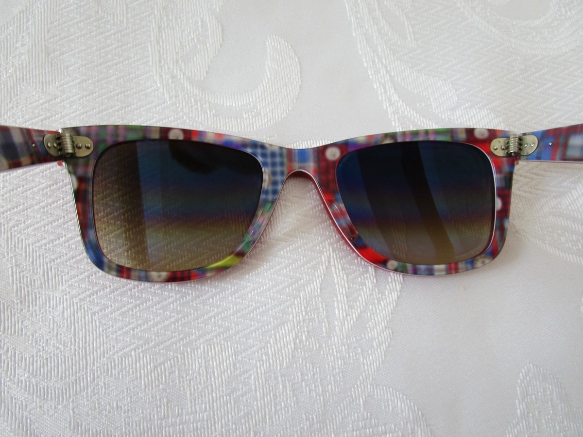 Ray Ban RB2140 Wayfarer Sunglasses Special Series Red # 10