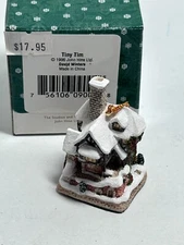 David Winters Cottage Village House Ornament In Box Tiny Tim