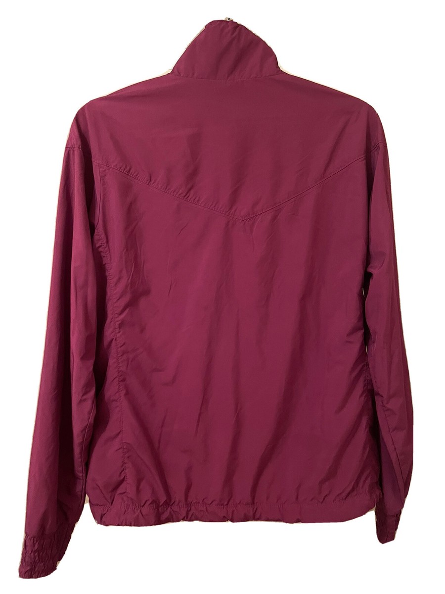 ジャケット・アウター NIKE 00s nylon pullover jacket Bordeaux NIKE Nylon Jacket Half Zip Pullover Mesh Bicolor Red Black L