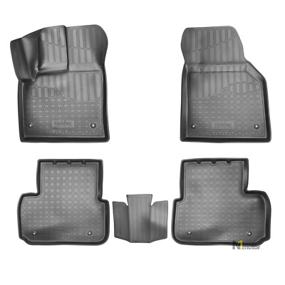 Gummifußmatten 3D Gummimatten Für Land Rover Discovery Sport 2014-2019 4 Tlg
