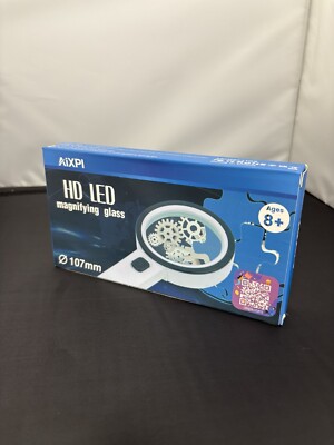 Vergrößerungsglas mit Licht 30x Hand große Vergrößerungsglas 12 LED Licht