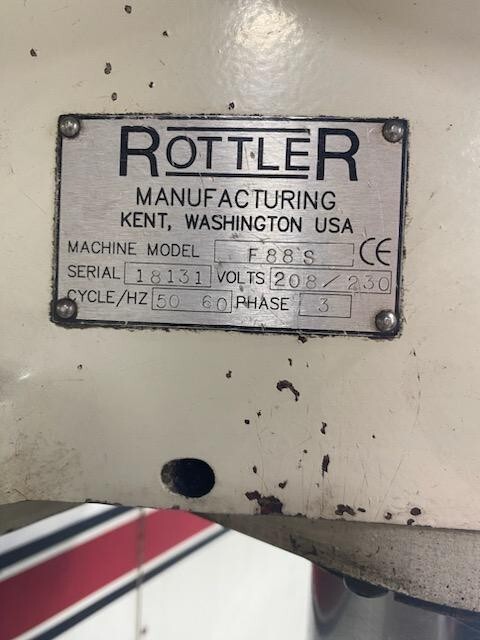 Rottler F88S Boring Bar/Line Boring/Surface Machine Center | eBay