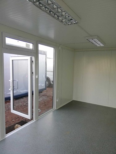 Bürocontainer Container Verkaufsraum Pavillon 6 x 3m 16,2 qm LIEFERUNG mit KRAN - Bild 6 von 12
