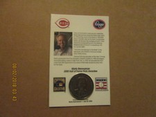 MLB Cincinnati Reds Marty Brennaman Vintage Kroger 2000 HOF Commemorative Coin