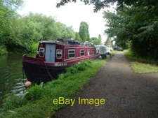Photo 6x4 Narrowboat Julie's Joy on the River Lea Navigation Tottenham  c2019