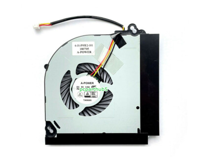 Ventola Di Raffreddamento CPU/GPU Per Clevo PC50/PC51 (FCN, 5V, 4 Pin) Nuova - Foto 3