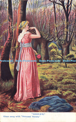 R604891 Abschied verschenkt mit Prinzessin Romane Postkarte