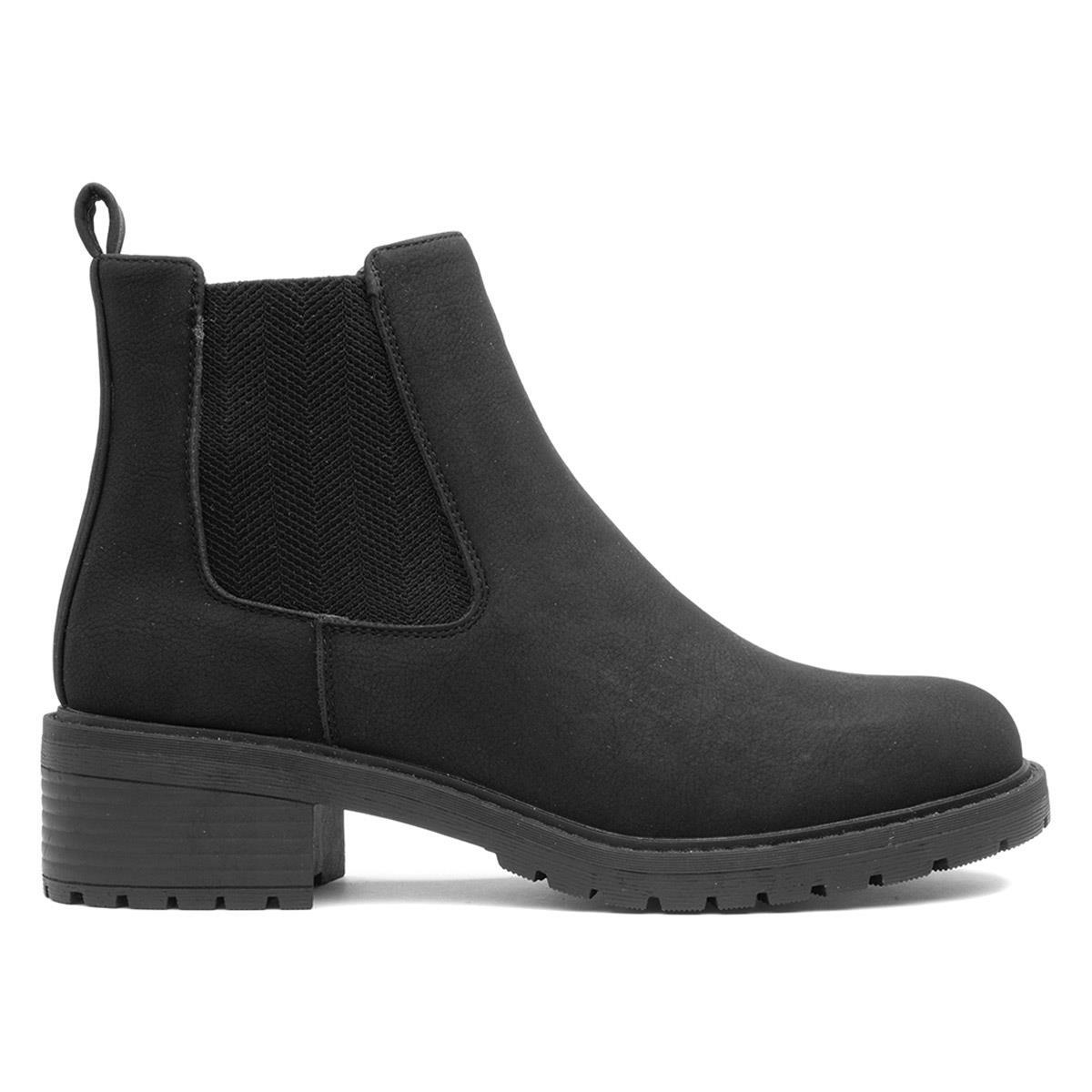 Mens Boots Chelsea Boots Office Black Suede Ankle Boots Jana
