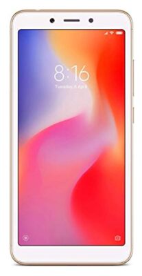 Redmi 6A (Gold, 2GB RAM, 16GB Storage)