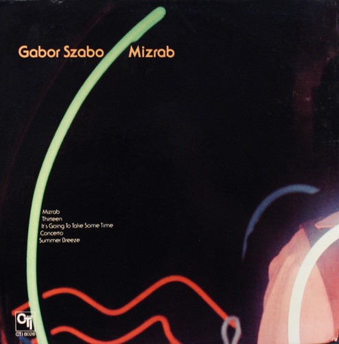 GABOR SZABO: MIZRAB-1st US Pressing 1973 Jazz Album-Van Gelder-CTI #6026 - Picture 4 of 4