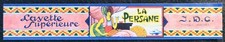 Ancienne étiquette LAYETTE SUPERIEURE LA PERSANE JDC old label