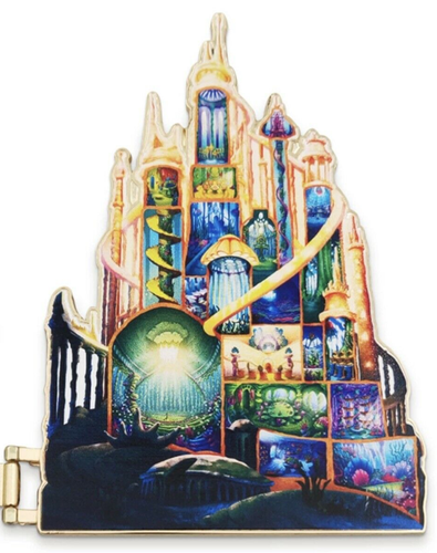 Spilla jumbo Disney Castle Collection Sirenetta Edizione limitata 8/10 - Foto 3 di 4