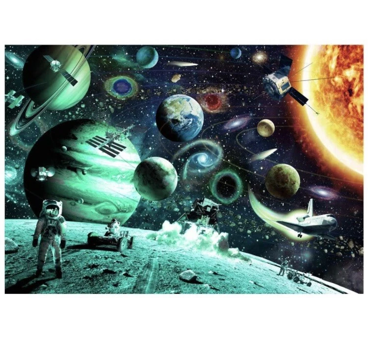 Ravensburger - Puzzle Adultes 500 pièces phosphorescent - Star