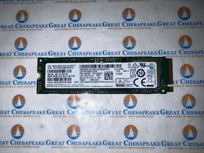 Samsung MZVLB512HAJQ-000L7 00UP490 NVMe PCIe M.2 512GB Internal SSD TESTED!