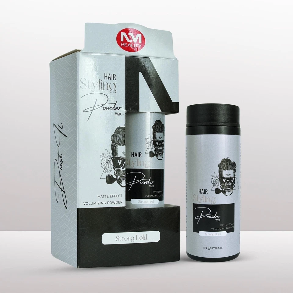 NM BEAUTY NMB Hair Care Dust It Toz Mattifying Volume Powder Hair Styling Wax New Look