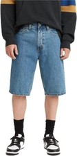 Levi's Men's 469 Loose Straight Denim Shorts - Medium Indigo - Size 42