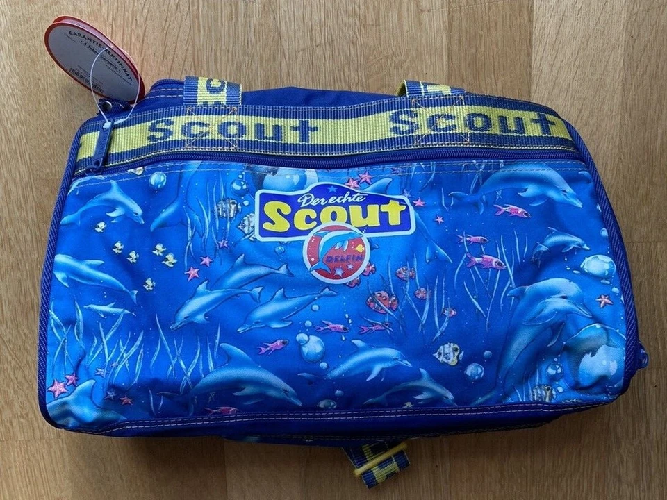 Der echte Scout Delfin Sporttasche Vintage - Neu mit Etikett - Bild 2 von 4