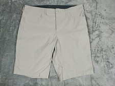 Eddie Bauer Shorts Mens 40 Beige Nylon Hiking Camp Outdoor Khaki