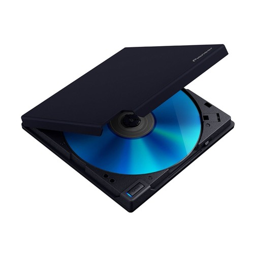 Pioneer BDR-XD08UMB-S Slim BDRW DVDRW Blu-Ray Disc Brenner UHD Klappschachtel schwarz - Bild 2 von 7