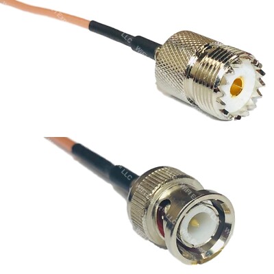 RG316 SO239 UHF Female to BNC MALE RF Cable Rapid-SHIP LOT
