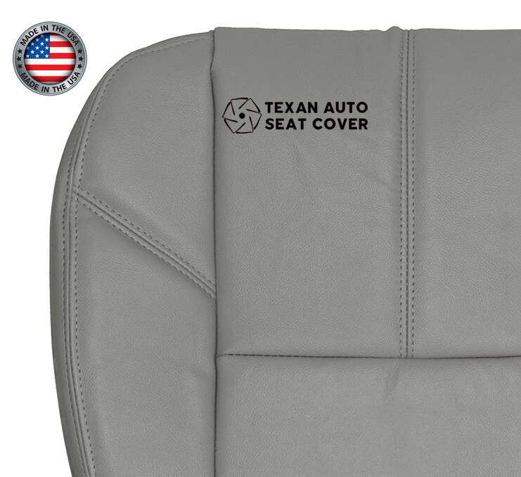 Texan Auto Seat Cover – Driver Bottom Leather Replacement For 2007-2014 GMC Sierra 1500 SLT/SLE – Cashmere Tan, OEM Quality