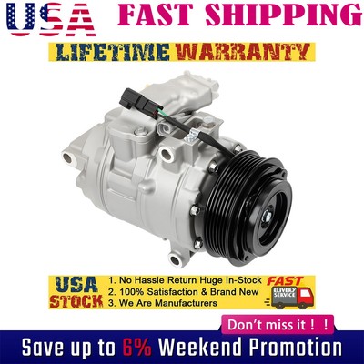 AC Compressor For 2013-2018 Ford Explorer Lincoln MKS MKT MKZ 3.5L 3.7L 197358