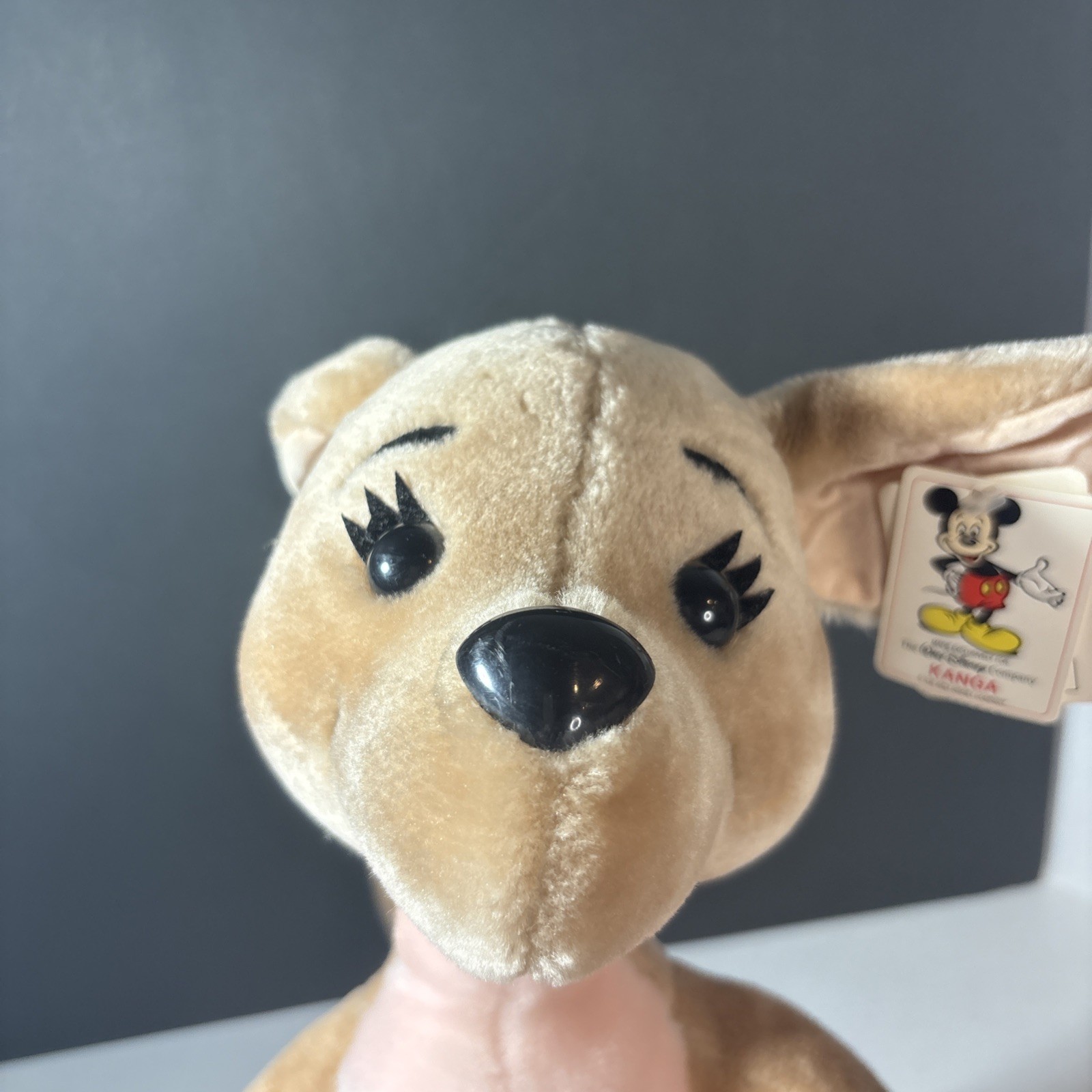 Vintage Disney Kanga Made Exclusively for The Walt Disney Company 16” Plush Tags