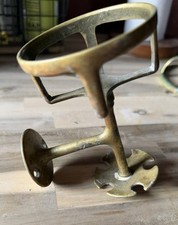 Antique Brass Wall Mounted Toothbrush Holder Matte Finish for Bathroom