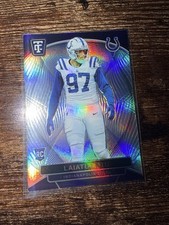 Panini 2024 Totally Certified Laiatu Latu #156 Rookie Indianapolis Colts