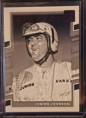 2018 Panini Donruss Racing Legends Red Foil Junior Johnson 132/299 Card No. 170