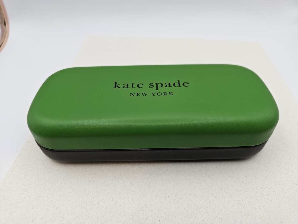NEW KATE SPADE GREEN BLACK SMALL AUTHENTIC SUNGLASSES  display picture 3