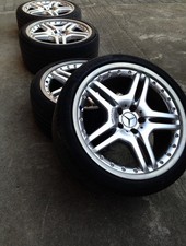 4 orig. AMG Felgen 19 " Mercedes R230 W203 R171 W211 SL65 E63 E55 C55 SLK55 S55