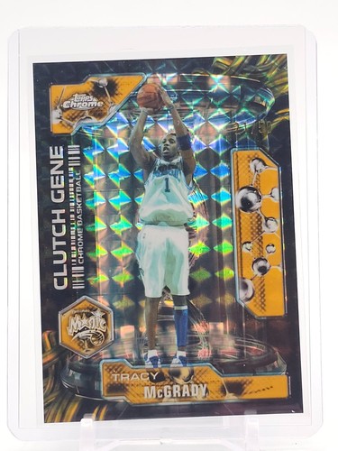 TRACY MCGRADY 2025-26 TOPPS CHROME CLUTCH GENE GOLD GEOMETRIC /50 #CG-25 Q7246