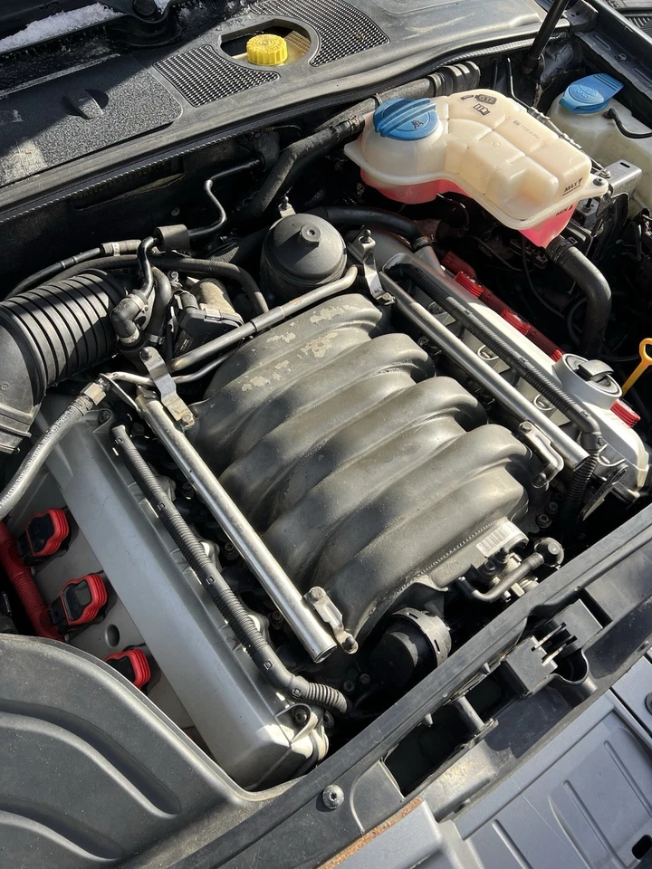 2006 Audi S4 BHF 4.2 V8 motor reconstruído completo completo com chicote de fios + ECU - Imagem 4 de 4